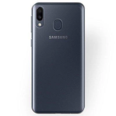 Mocco Ultra Back 0.3 mm silikoninis dėklas skirtas Samsung M205 Galaxy M20, skaidrus