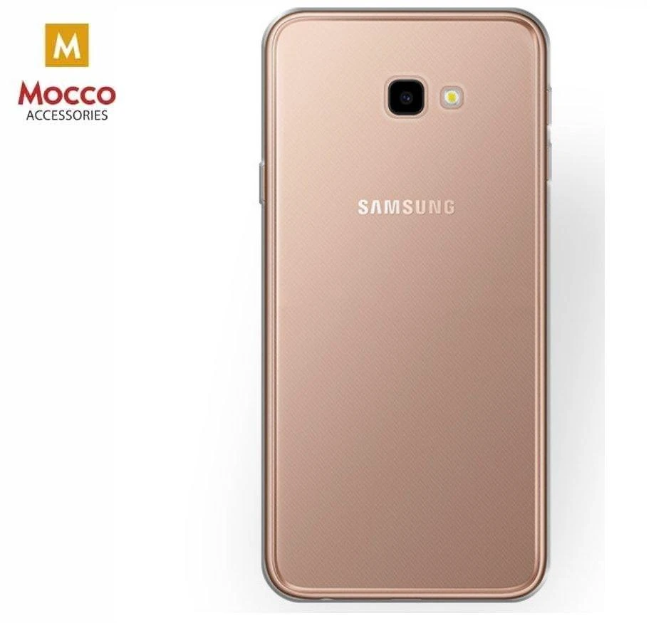 Mocco Ultra Back 0.3 mm silikoninis dėklas skirtas Samsung J415 Galaxy J4 Plus (2018), skaidrus