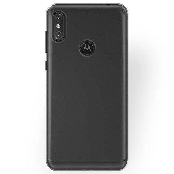 Mocco Ultra Back 0.3 mm silikoninis dėklas skirtas Motorola One / P30 Play, skaidrus