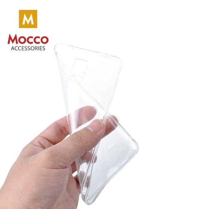 Mocco Ultra Back 0.3 mm silikoninis dėklas skirtas Huawei Y9 (2018), skaidrus