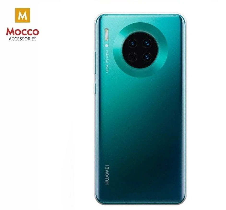Mocco Ultra Back 0.3 mm silikoninis dėklas skirtas Huawei Mate 30, skaidrus