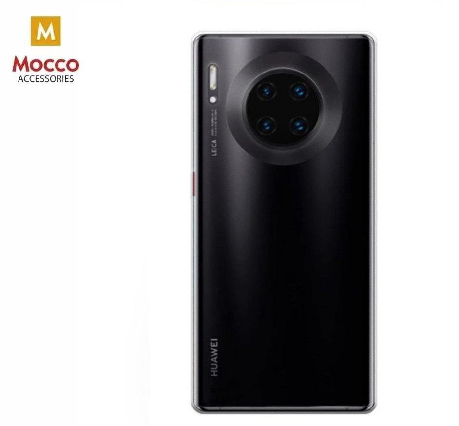 Mocco Ultra Back 0.3 mm silikoninis dėklas skirtas Huawei Mate 30 Pro, skaidrus