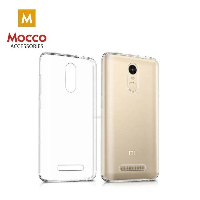 Mocco Ultra Back 0.3 mm silikoninis dėklas skirtas Huawei Y9 (2018), skaidrus