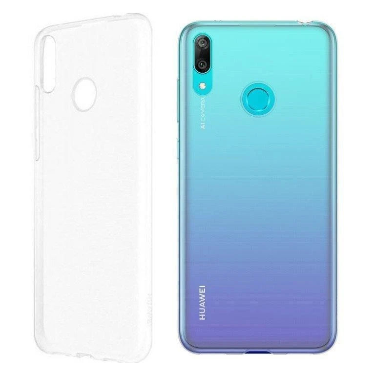 „Mocco Ultra Back Case 1 mm“ silikoninis dėklas, skirtas „Huawei Y6 (2019)“ / „Huawei Y6 Prime (2019“), skaidrus