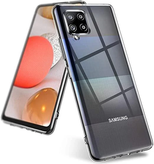 Mocco Ultra Back 1 mm silikoninis dėklas skirtas Samsung Galaxy A42 5G, skaidrus