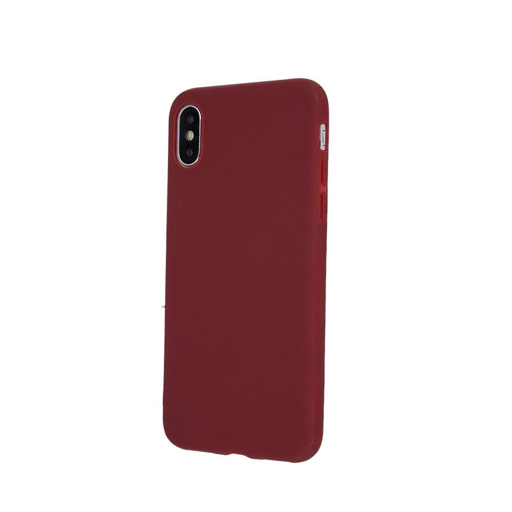 Mocco Ultra Slim Soft Matte 0.3 mm silikoninis dėklas skirtas Xiaomi Mi Note 10 / Mi Note 10 Pro / Mi CC9, tamsiai raudonas