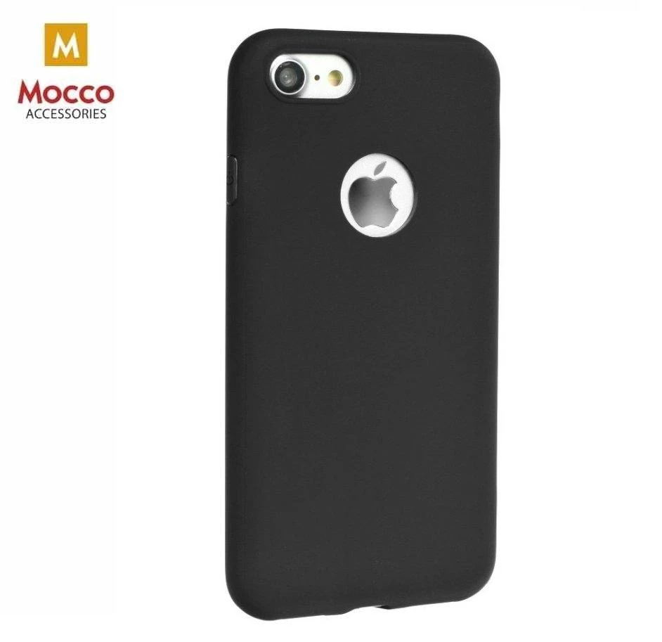 Mocco Ultra Slim Soft Matte 0.3 mm silikoninis dėklas skirtas Huawei Mate 20, juodas