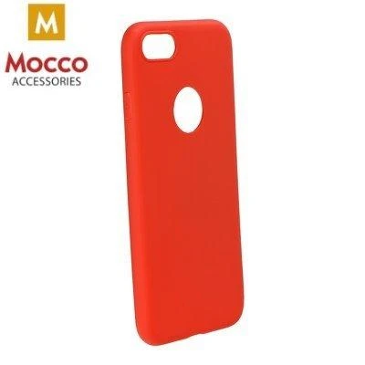 Mocco Ultra Slim Soft Matte 0.3 mm silikoninis dėklas skirtas Huawei Mate 10 Lite, raudonas