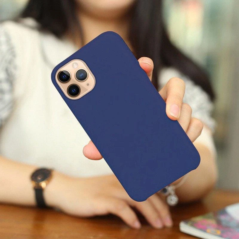 Mocco Ultra Slim Soft Matte 0.3 mm silikoninis dėklas skirtas Apple iPhone XS Max, mėlynas