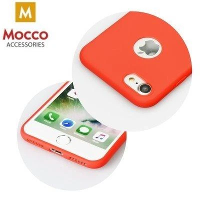Mocco Ultra Slim Soft Matte 0.3 mm silikoninis dėklas skirtas Huawei Mate 10 Lite, raudonas