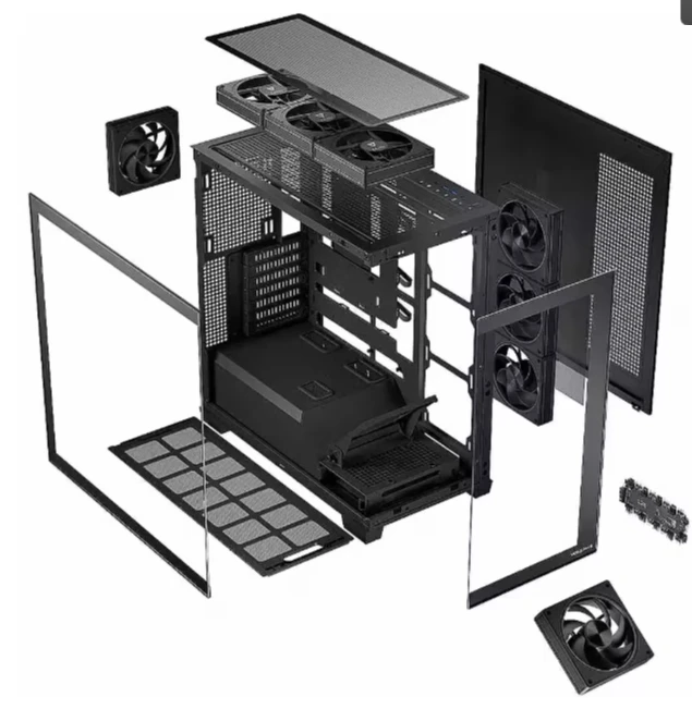 MODECOM VOLCANO STELLAR ARGB MIDI 8F Juodas