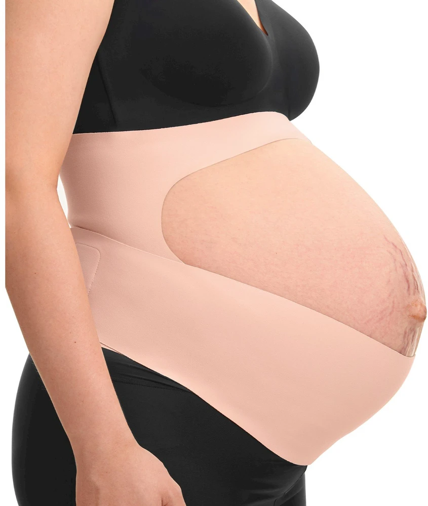 Momcozy nėščiųjų diržas austrių rožinė dydis XL