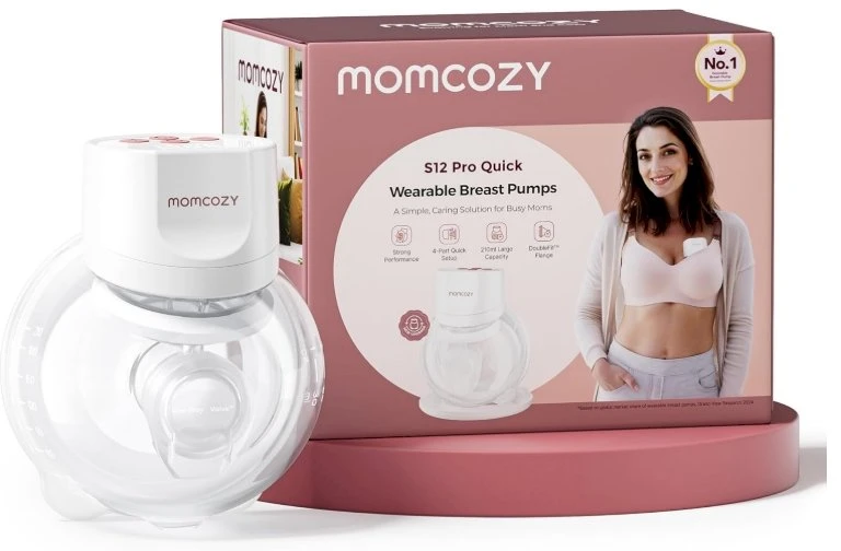 Momcozy S12 PRO+ Electric breast pump Rožinė