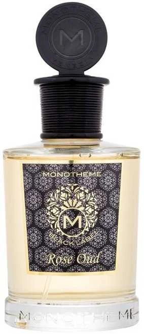 Monotheme Juodas Label Rose Oud EDP parfumuotas vanduo unisex, 100 ml