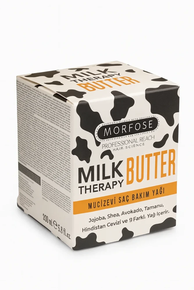 Morfose Milk Therapy Butter plaukų sviestas sausiems ir pažeistiems plaukams, 200 ml