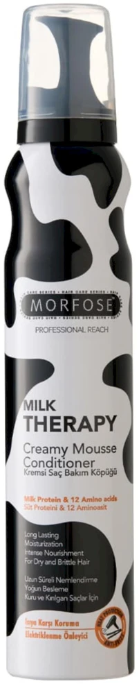 Morfose Milk Therapy purškiamas drėkinamasis plaukų kondicionierius - putos, 200 ml