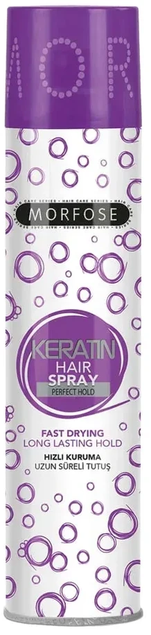 Morfose Plaukų lakas Perfect Hold Keratin, 250 ml