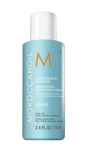 Šampūnas pažeistiems plaukams Moroccanoil Moisture Repair, 70 ml