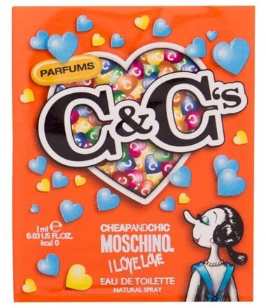 Moschino Cheap And Chic I Love Love EDT tualetinis vanduo moterims, 25x1 ml