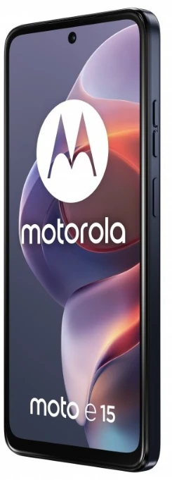 „Motorola Moto E15“ 16,9 cm (6,67 colio) dviejų SIM kortelių „Android 14Go“ leidimas 4G USB C tipo 2 GB 64 GB 5200 mAh Mėlyna