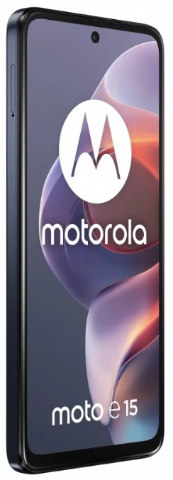 „Motorola Moto E15“ 16,9 cm (6,67 colio) dviejų SIM kortelių „Android 14Go“ leidimas 4G USB C tipo 2 GB 64 GB 5200 mAh Mėlyna