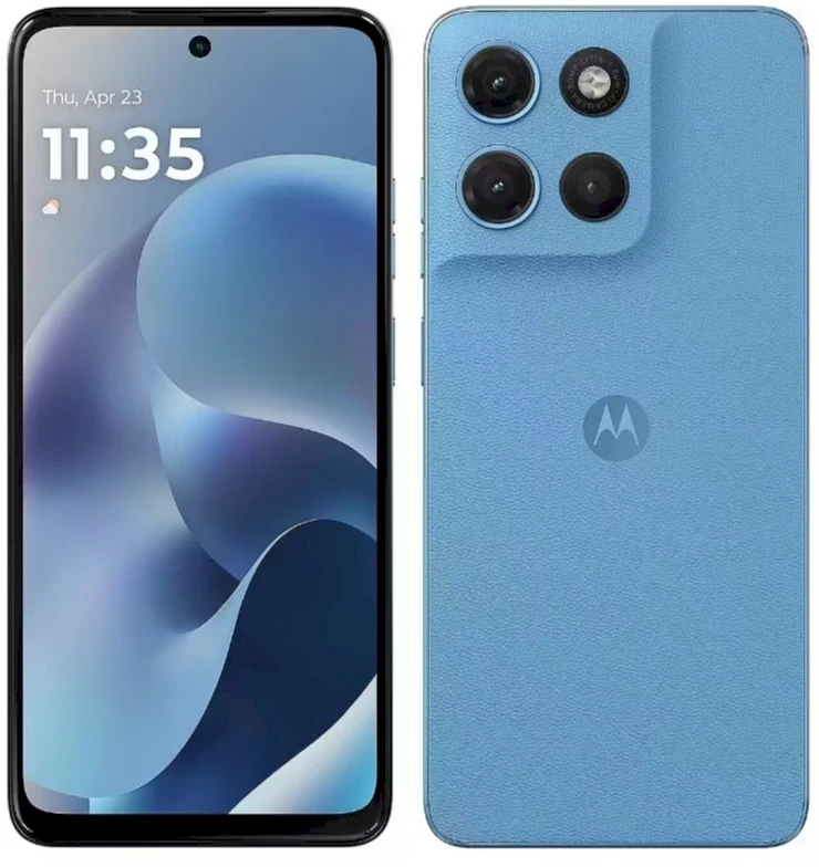„Motorola Moto G17“ 17,1 cm (6,72 colio) Dviguba SIM kortelė „Android 15“ USB C tipo 4 GB 128 GB 5200 mAh Mėlyna