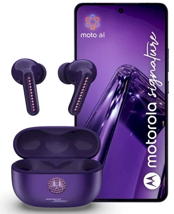 Motorola Signature Išmanusis telefonas 16GB / 512GB + Buds 2 Plus Violet