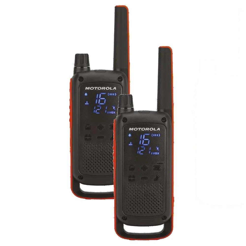 Radijo stotelė - racija  MOTOROLA TALKABOUT T82  2vnt.