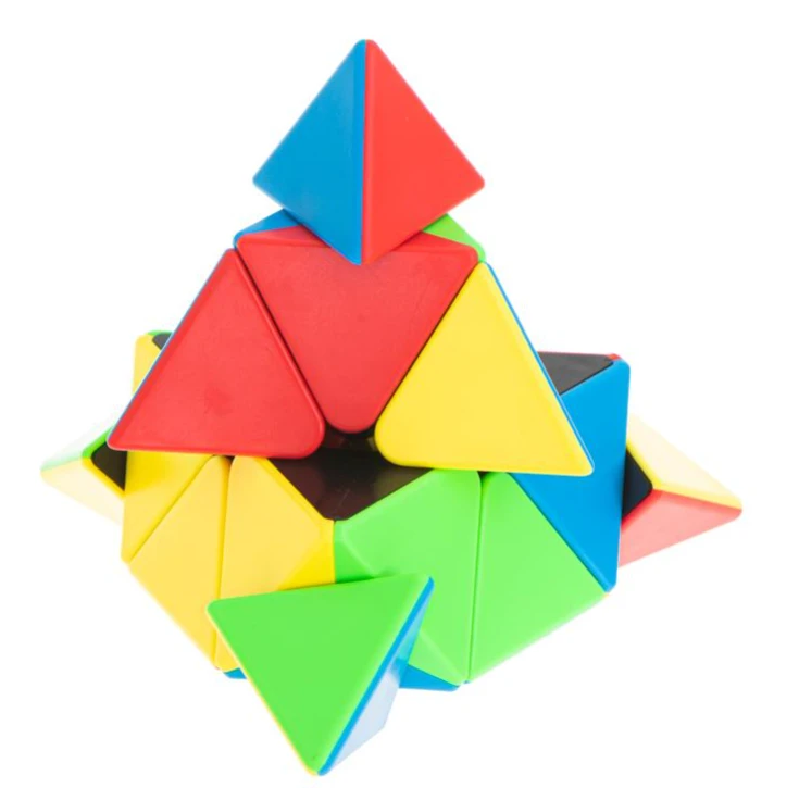 KIK Dėlionių žaidimas su kubu PYRAMINX MoYu