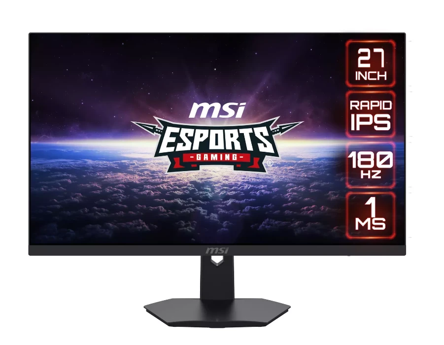 Monitorius MSI G274F 27 colių greitas IPS FHD 180Hz 250cd/m2 1ms 2xHDMI 2.0 DP