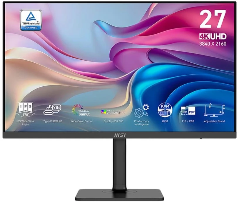 Monitorius MSI Modern MD272UPHG - 27" | IPS | 4K UHD | 4ms | 60Hz
