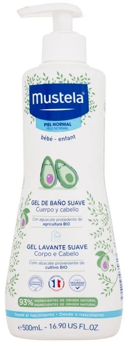 Mustela Gentle Cleansing Gel švelnus prausiklis, 500 ml