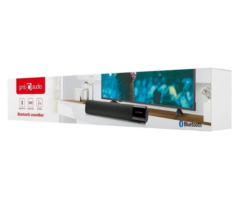 GEMBIRD Bluetooth soundbar juodas