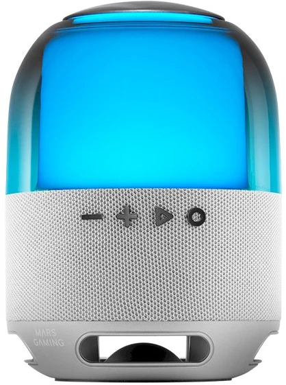 Muzikinis centras Mars Gaming MSFLOWW Portable Party Speaker Stereo 15W / pilkas