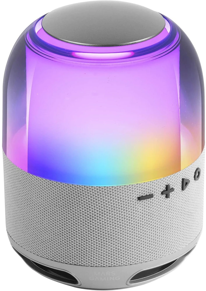 Muzikinis centras Mars Gaming MSFLOWW Portable Party Speaker Stereo 15W / pilkas