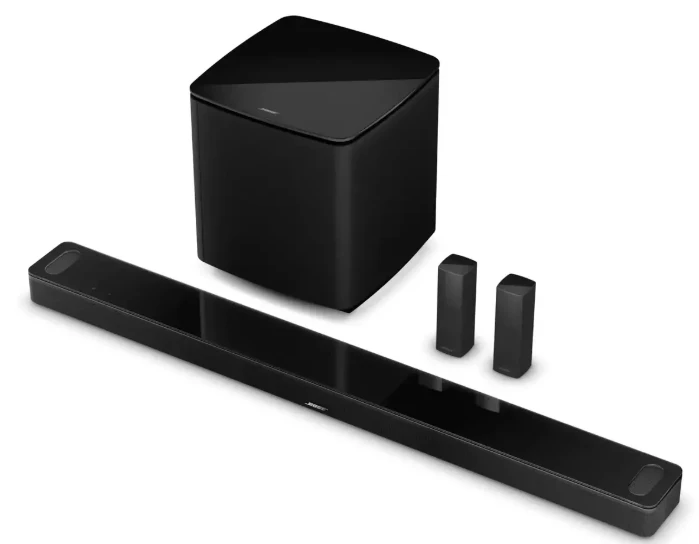 Namų kino sistema Bose Smart Ultra Soundbar, juodos spalvos