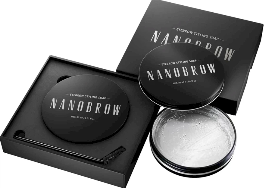 Nanobrow antakių formavimo muilas antakių gelis ir antakių pomada