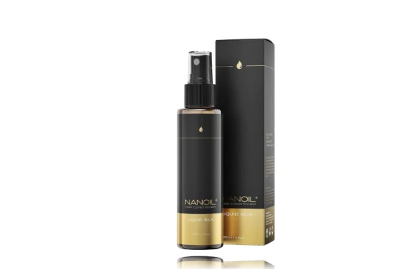 Nanoil "Nanolash" plaukų priežiūros priemonė "Liquid Silk" 125ml