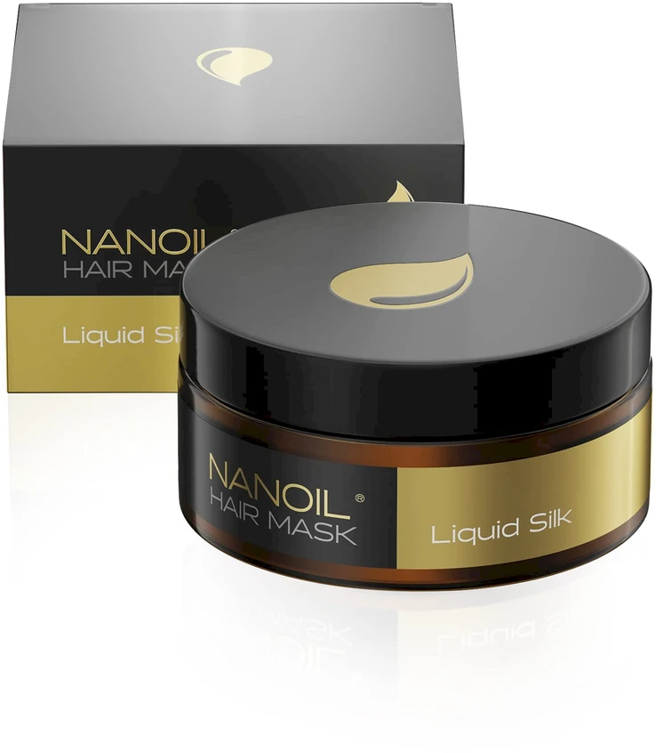 Nanoil "Nanolash" plaukų kaukė "Liquid Silk" 300ml