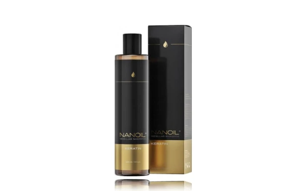 Nanoil Nanolash micelinis šampūnas su keratinu 300ml