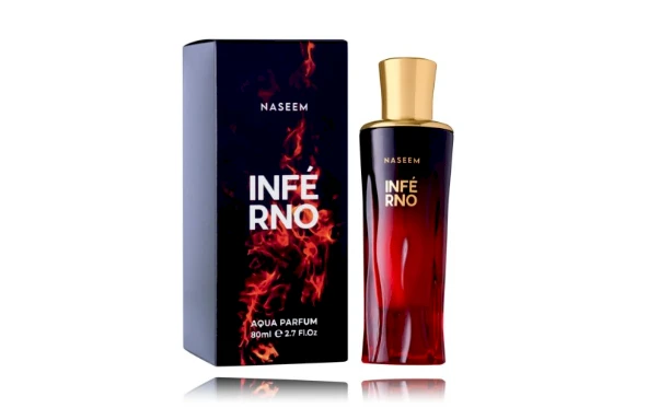 Naseem Inferno EDT tualetinis vanduo unisex, 80 ml