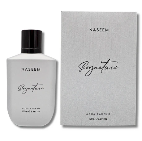 Naseem Signature Sidabrinis EDT tualetinis vanduo vyrams, 100 ml
