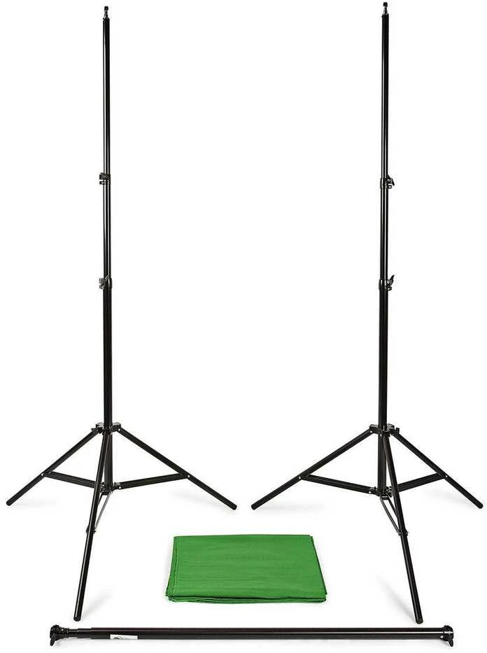 Nedis BDKT10GN fotostudijos fono rinkinys 1,90 x 2,95 m