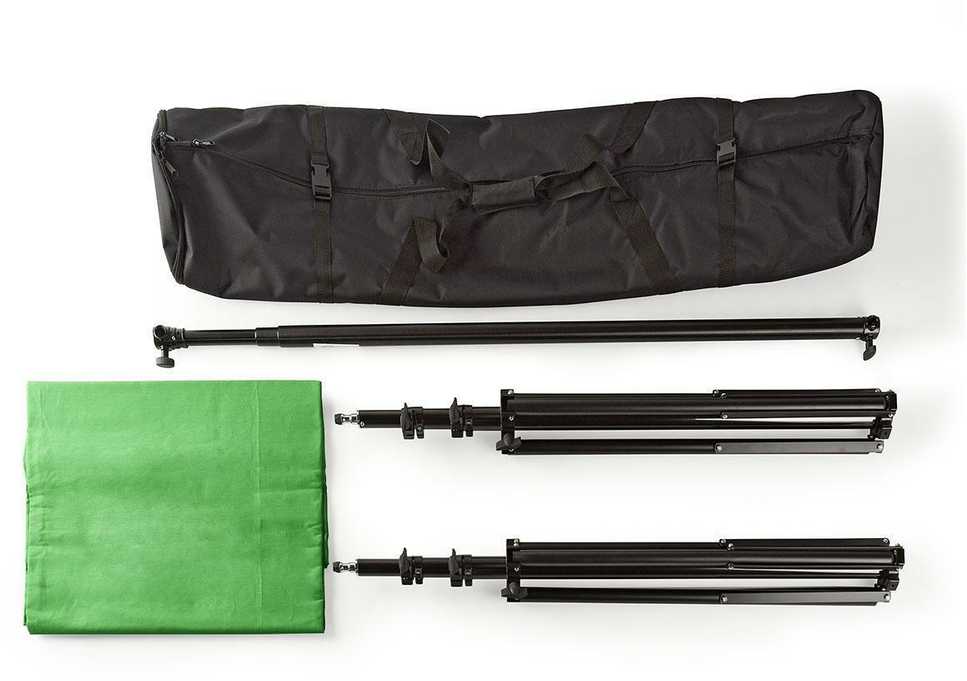 Nedis BDKT10GN Photo Studio Background Kit 1,90 x 2,95 m, žema kaina