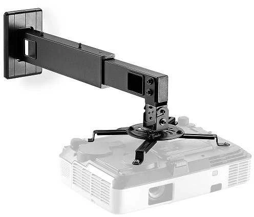 Laikiklis Nedis PJWM200BK Projektorius Wall Mount 360 ° / Max 15kg / 54-320 mm