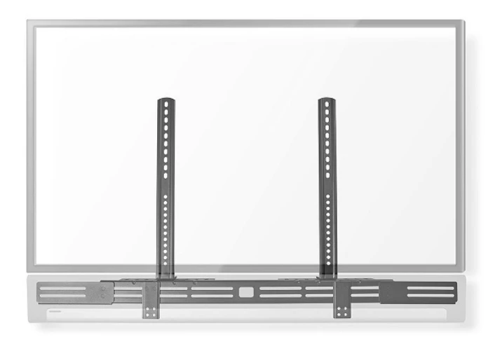 Laikiklis Nedis Soundbar Halterung Kompatibel su: Universal | Verbunden su dem TV | 10 kg | Einstellung der Arbeitstiefe | Stahl | Sch