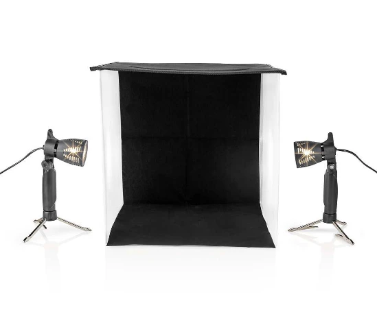 „Nedis SKT010WT-LED“ fotostudijos rinkinys, 40 x 40 cm / 6500 K