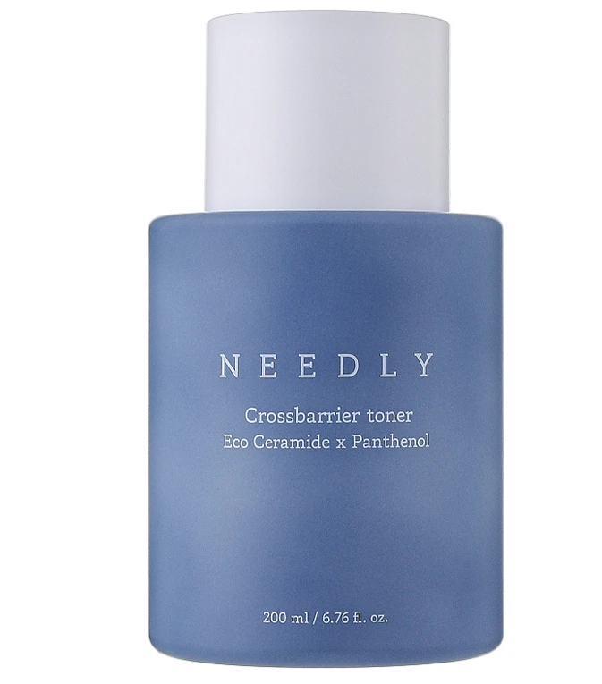 NEEDLY Crossbarrier Toneris - atkuriantis veido tonikas su keramidu ir pantenoliu, 200 ml