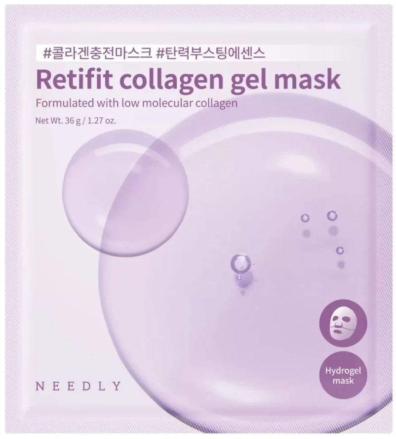 NEEDLY Retifit kolageno gelio kaukė, 1 vnt. - 25 ml