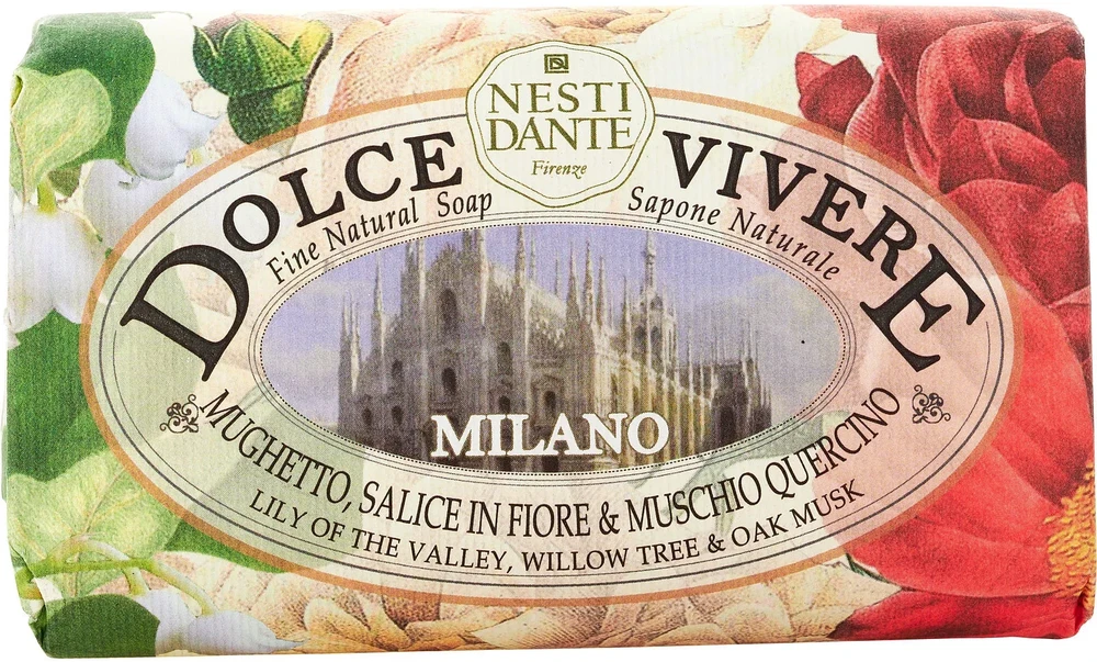 Nesti Dante Dolce Vivere Fine Natural Soap Milano 250 g
